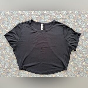 All in Motion Black Crop Top